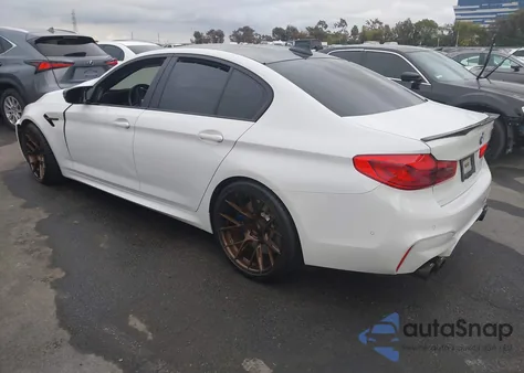 2020 BMW M5 from USA, damaged, VIN WBSJF0C06LCD45059